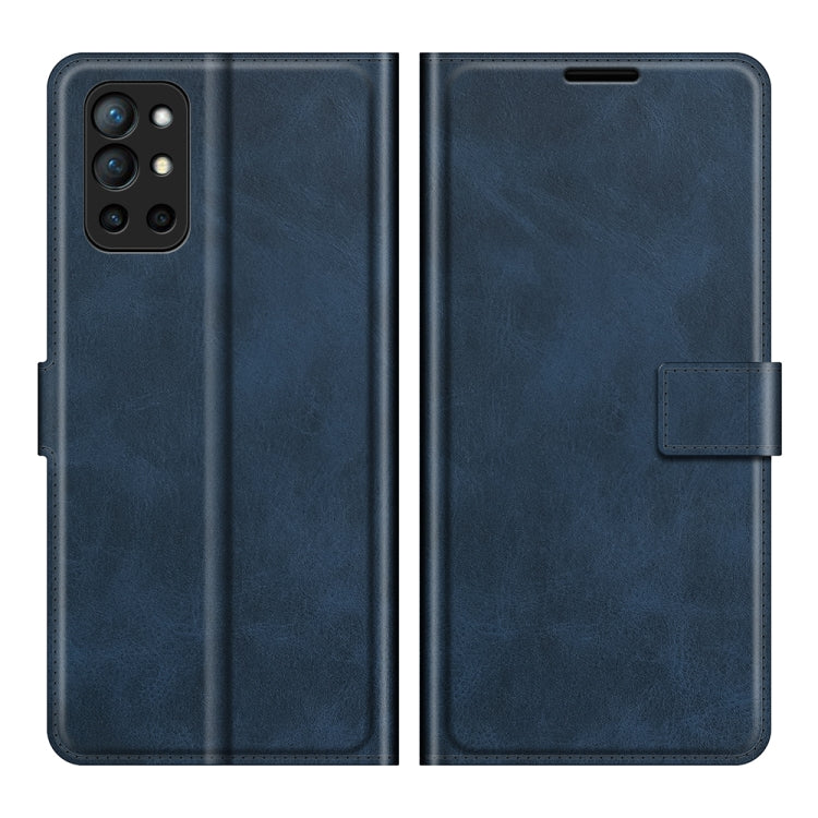 For OnePlus 9R Retro Calf Pattern Buckle Horizontal Flip Leather Case with Holder & Card Slots & Wallet