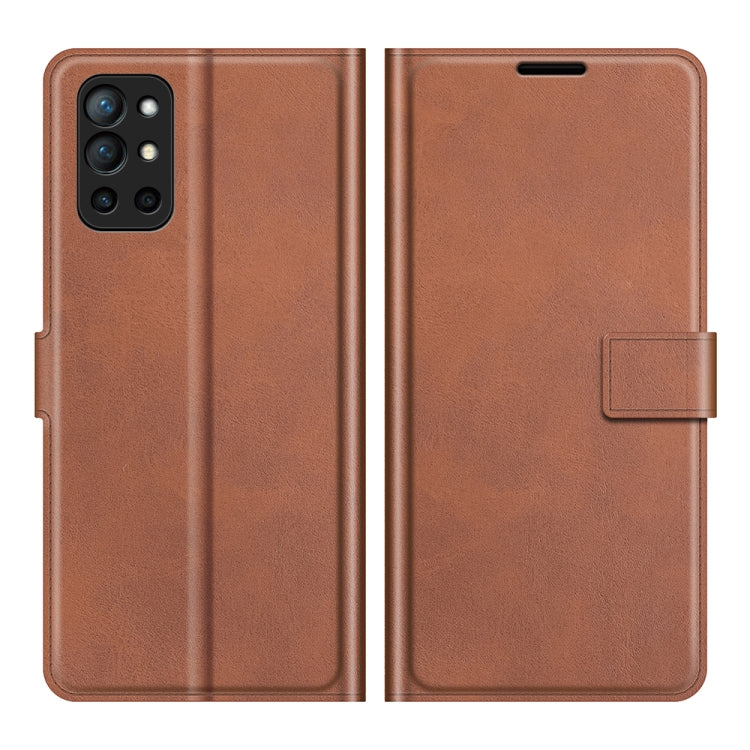 For OnePlus 9R Retro Calf Pattern Buckle Horizontal Flip Leather Case with Holder & Card Slots & Wallet