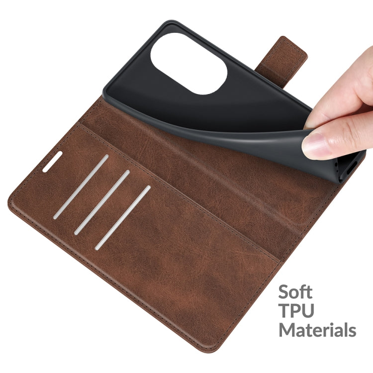 For Huawei P50 Retro Calf Pattern Buckle Horizontal Flip Leather Case with Holder & Card Slots & Wallet