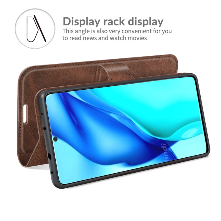 For Huawei P50 Pro Retro Calf Pattern Buckle Horizontal Flip Leather Case with Holder & Card Slots & Wallet