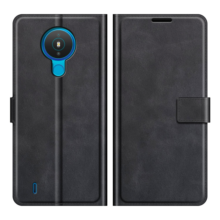 For Nokia 1.4 Retro Calf Pattern Buckle Horizontal Flip Leather Case with Holder & Card Slots & Wallet