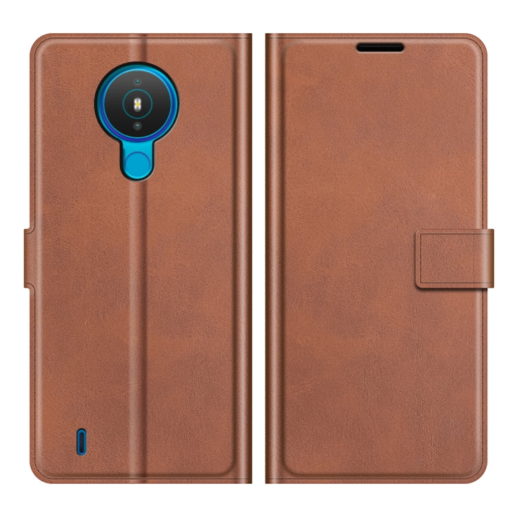For Nokia 1.4 Retro Calf Pattern Buckle Horizontal Flip Leather Case with Holder & Card Slots & Wallet