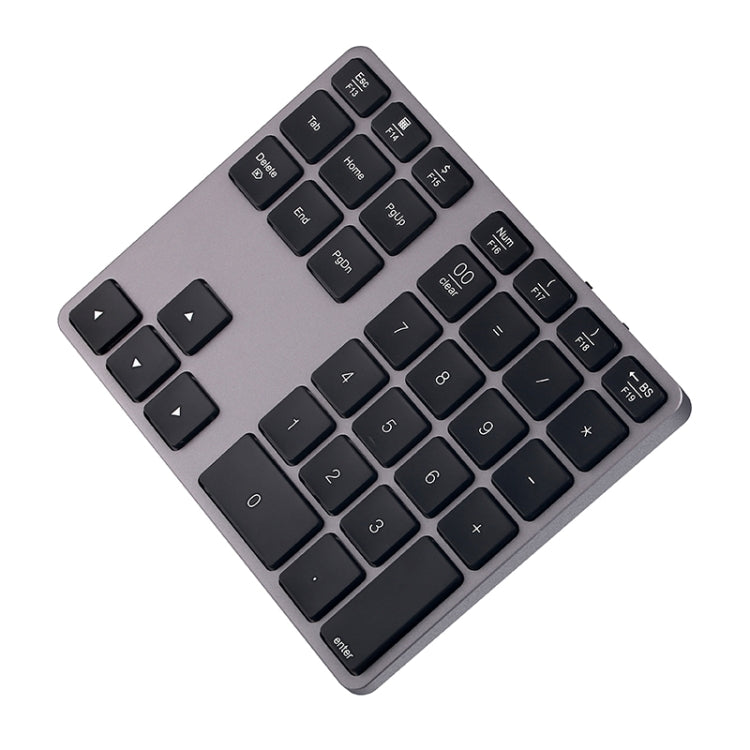 308BT Aluminum Alloy 35 Keys Bluetooth Wireless Numeric Keypad Digital Keyboard