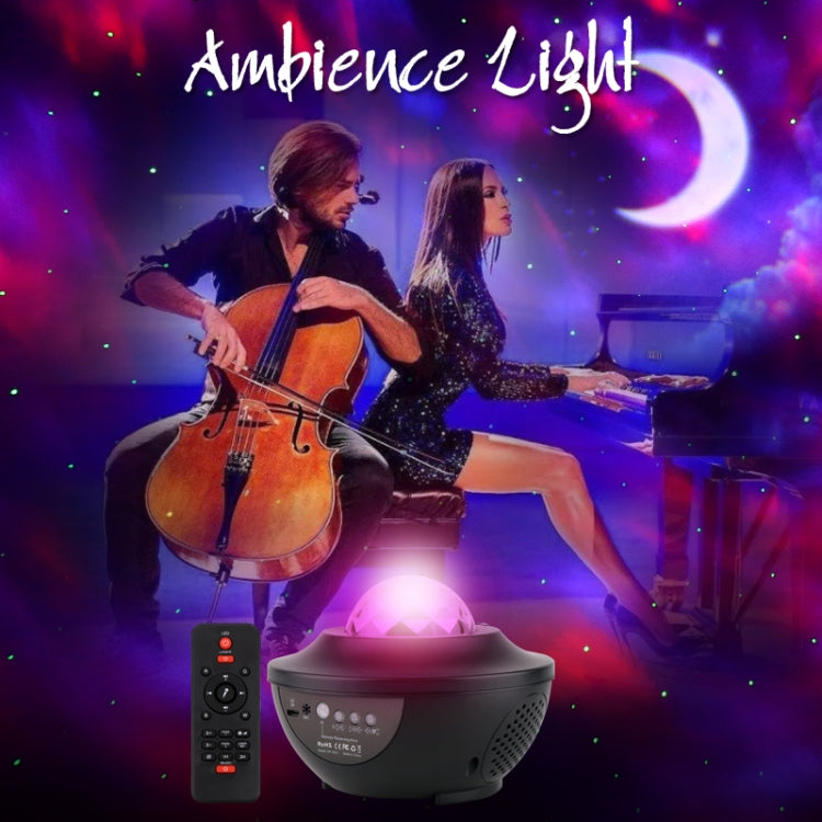Galaxy Projector, Star Projector 3 in 1 Night Light Projector w/LED Nebula Cloud with Bluetooth Music Speaker
