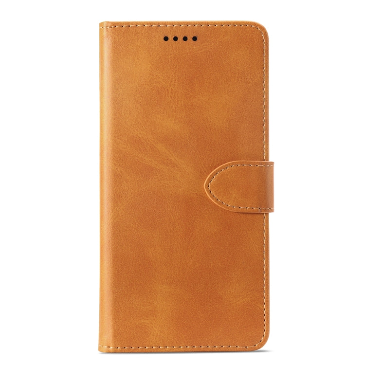 Calf Texture Horizontal Flip Leather Case for Alcatel 1X (2019) 5008Y without Fingerprint Hole, with Holder & Card Slots & Wallet