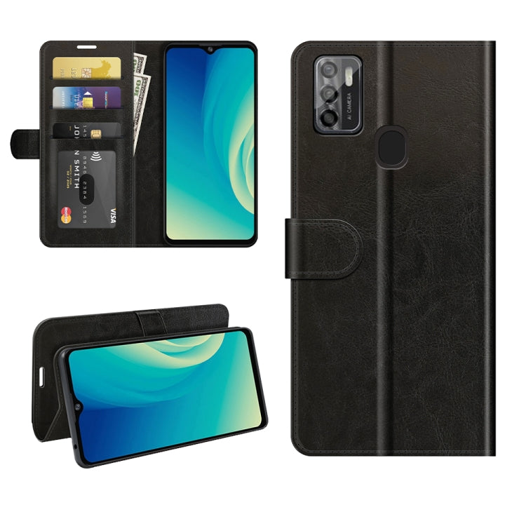For ZTE Blade A7s 2020 R64 Texture Single Horizontal Flip Protective Case with Holder & Card Slots & Wallet& Photo Frame