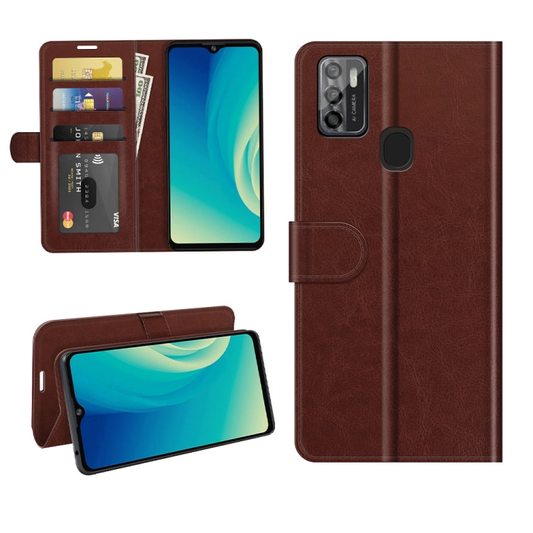For ZTE Blade A7s 2020 R64 Texture Single Horizontal Flip Protective Case with Holder & Card Slots & Wallet& Photo Frame