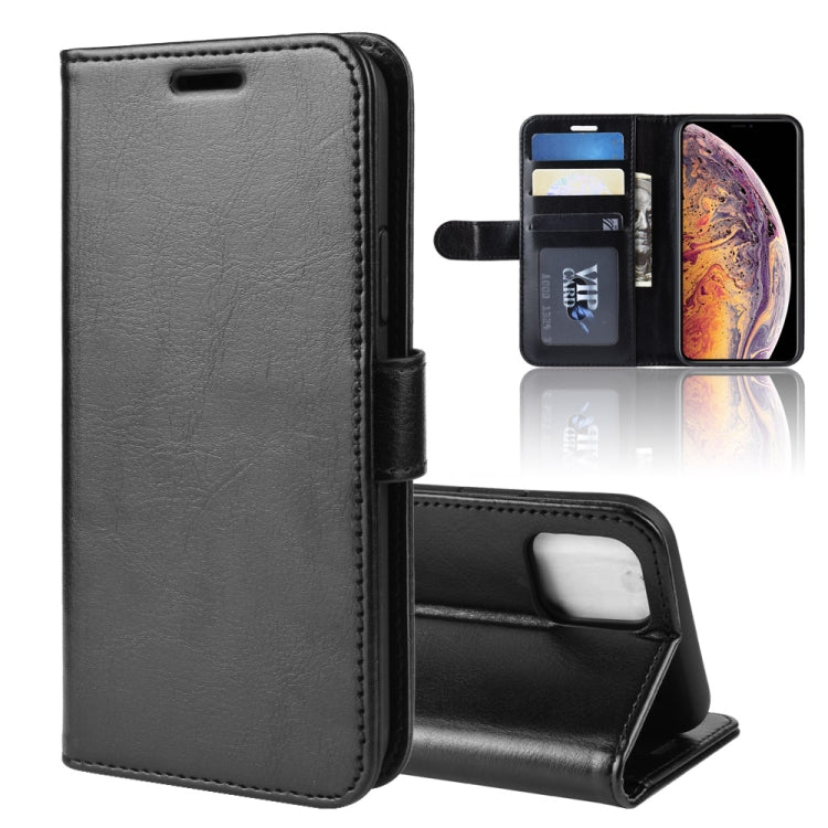 For iPhone 11 Pro Max R64 Texture Single Fold Horizontal Flip Leather Case , with Holder & Card Slots & Wallet