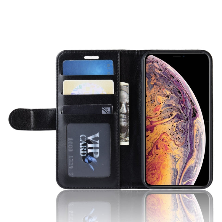 For iPhone 11 Pro Max R64 Texture Single Fold Horizontal Flip Leather Case , with Holder & Card Slots & Wallet