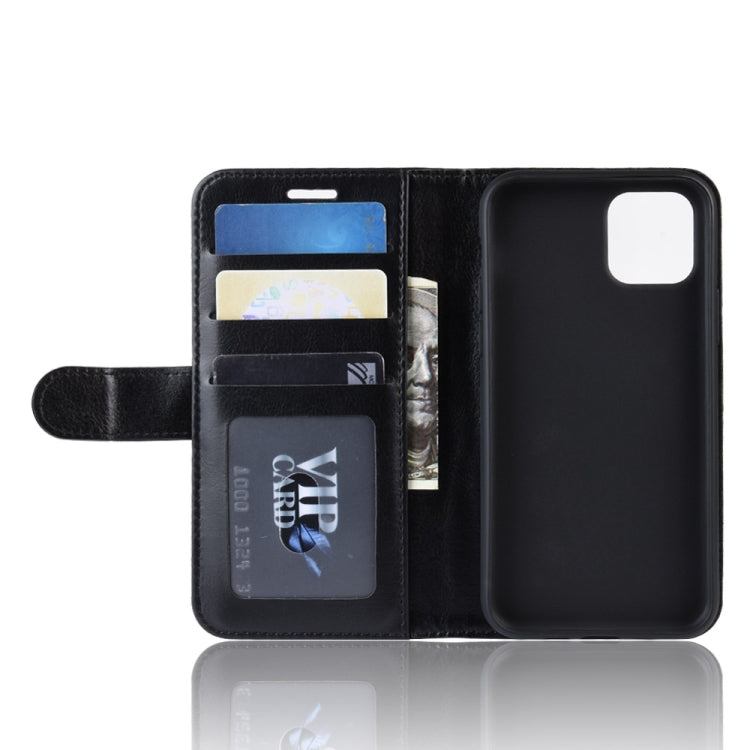 For iPhone 11 Pro Max R64 Texture Single Fold Horizontal Flip Leather Case , with Holder & Card Slots & Wallet