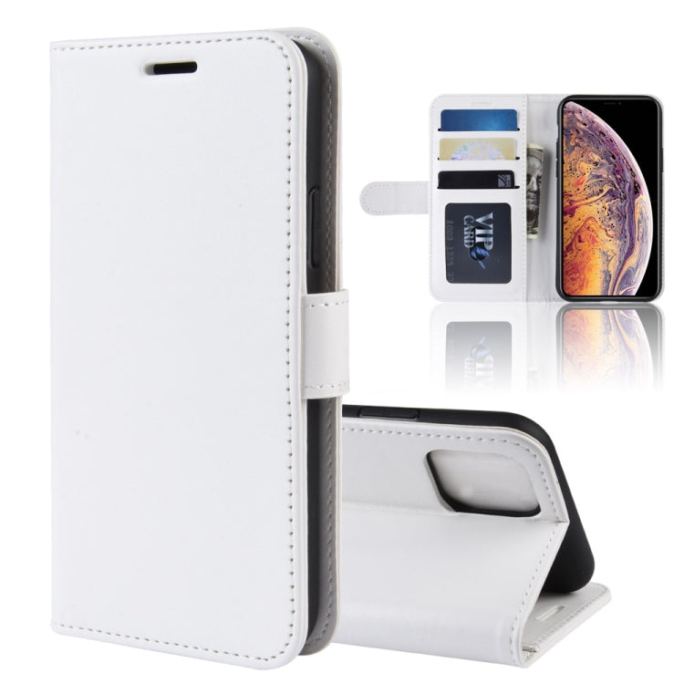 For iPhone 11 Pro Max R64 Texture Single Fold Horizontal Flip Leather Case , with Holder & Card Slots & Wallet