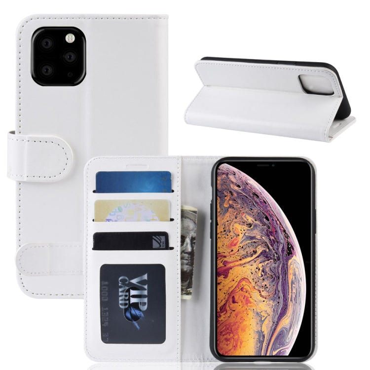 For iPhone 11 Pro Max R64 Texture Single Fold Horizontal Flip Leather Case , with Holder & Card Slots & Wallet