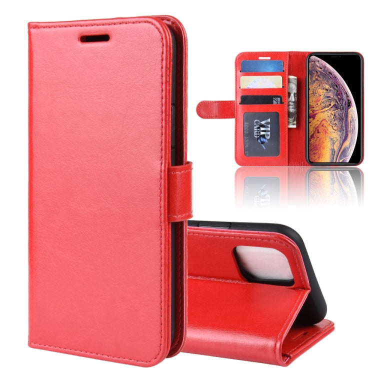 For iPhone 11 Pro Max R64 Texture Single Fold Horizontal Flip Leather Case , with Holder & Card Slots & Wallet