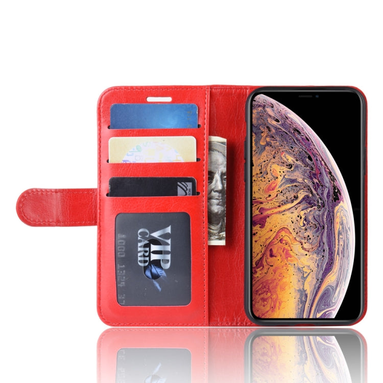 For iPhone 11 Pro Max R64 Texture Single Fold Horizontal Flip Leather Case , with Holder & Card Slots & Wallet