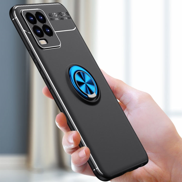 For OPPO Realme 8 / 8 Pro Metal Ring Holder 360 Degree Rotating TPU Case