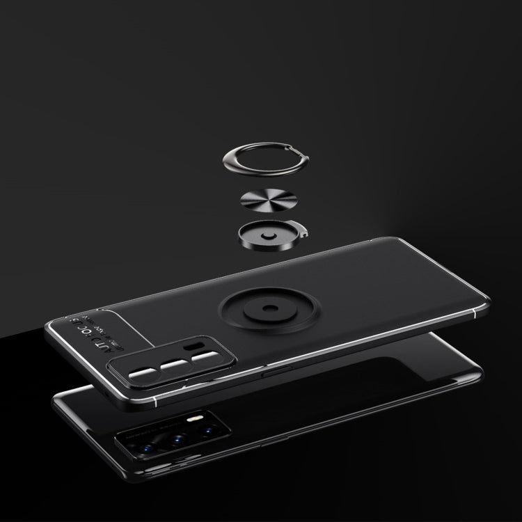 For OPPO Realme X7 Pro Ultra Metal Ring Holder 360 Degree Rotating TPU Case