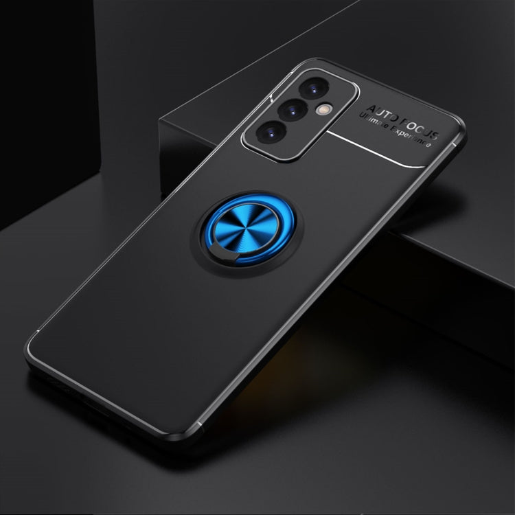 For Samsung Galaxy A82 5G Metal Ring Holder 360 Degree Rotating TPU Case
