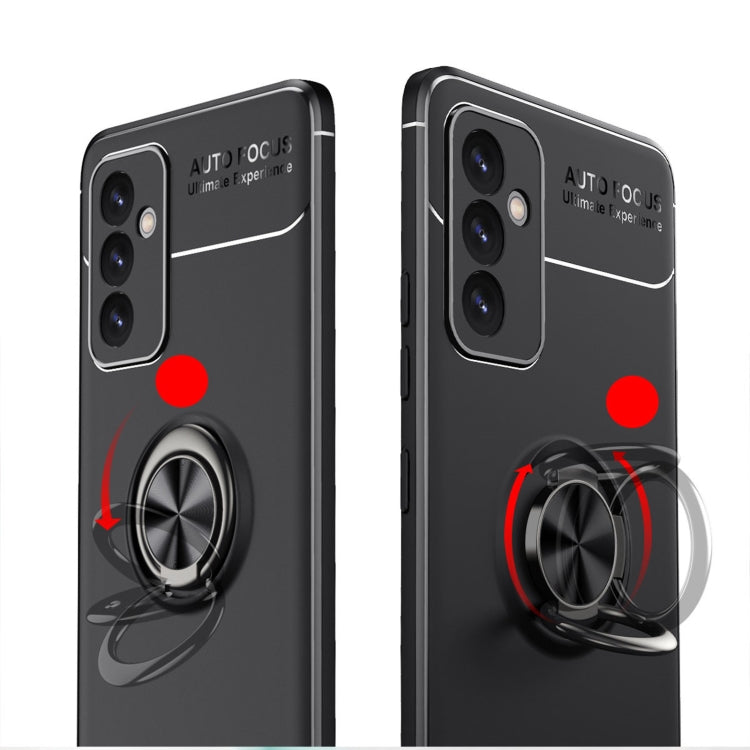 For Samsung Galaxy A82 5G Metal Ring Holder 360 Degree Rotating TPU Case