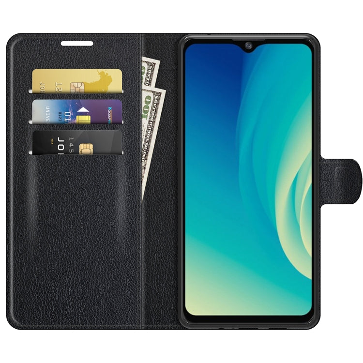 For ZTE Blade A7S 2020 Litchi Texture Horizontal Flip Protective Case with Holder & Card Slots & Wallet