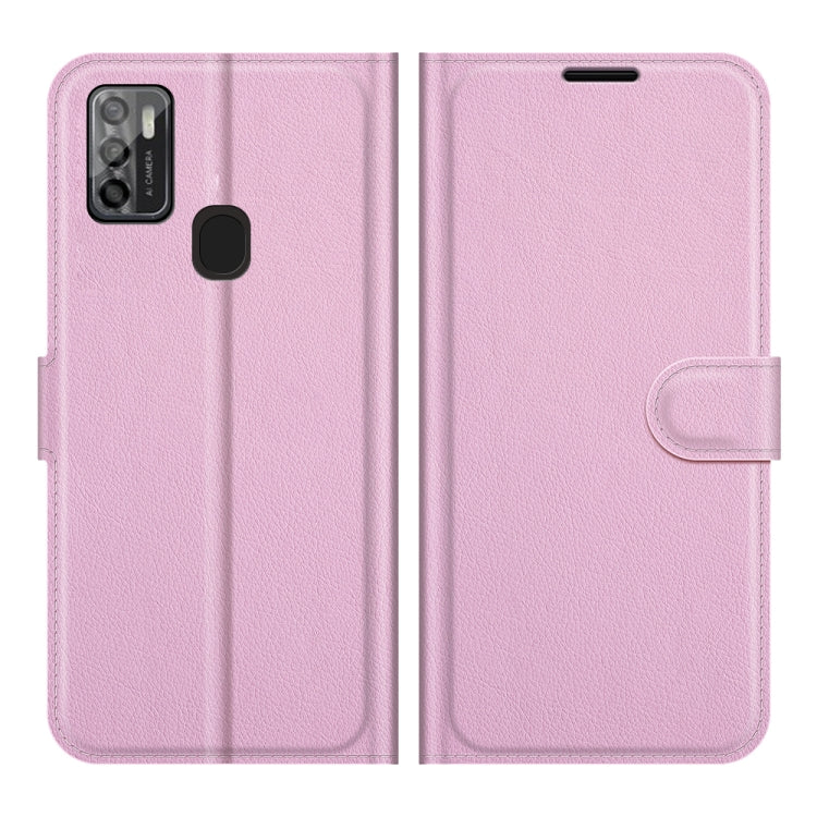 For ZTE Blade A7S 2020 Litchi Texture Horizontal Flip Protective Case with Holder & Card Slots & Wallet