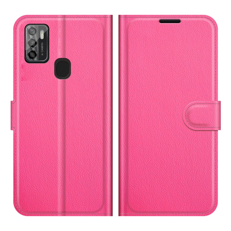 For ZTE Blade A7S 2020 Litchi Texture Horizontal Flip Protective Case with Holder & Card Slots & Wallet