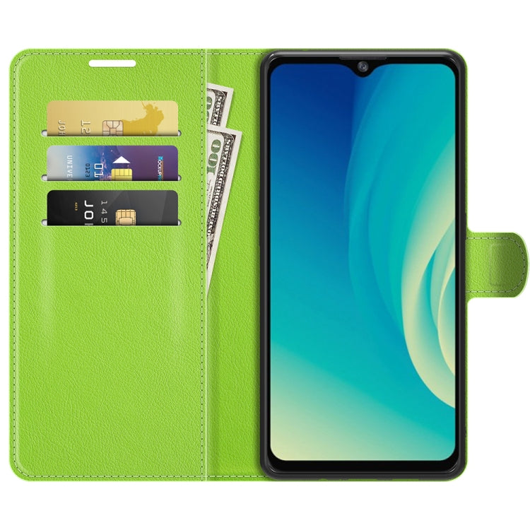 For ZTE Blade A7S 2020 Litchi Texture Horizontal Flip Protective Case with Holder & Card Slots & Wallet