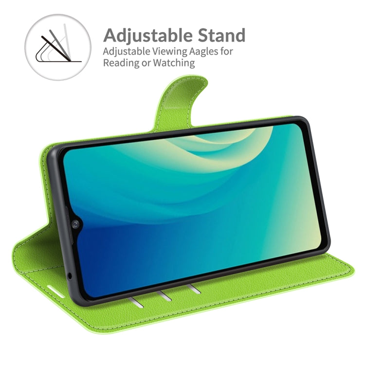 For ZTE Blade A7S 2020 Litchi Texture Horizontal Flip Protective Case with Holder & Card Slots & Wallet