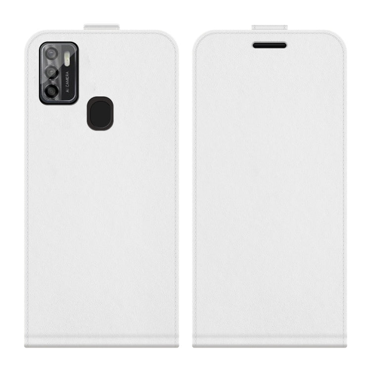 For ZTE Blade A7S 2020 R64 Texture Single Vertical Flip Leather Protective Case with Card Slots & Photo Frame