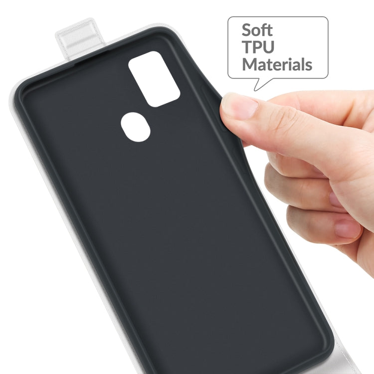 For ZTE Blade A7S 2020 R64 Texture Single Vertical Flip Leather Protective Case with Card Slots & Photo Frame