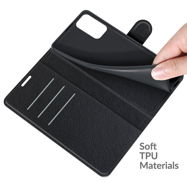 For Xiaomi Redmi Note 10 5G Litchi Texture Horizontal Flip Protective Case with Holder & Card Slots & Wallet