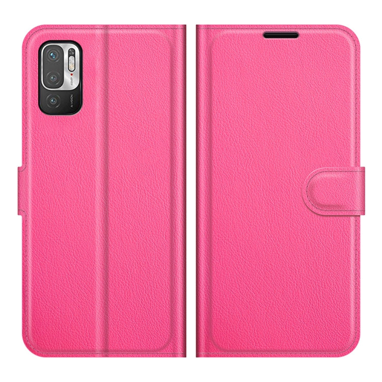 For Xiaomi Redmi Note 10 5G Litchi Texture Horizontal Flip Protective Case with Holder & Card Slots & Wallet