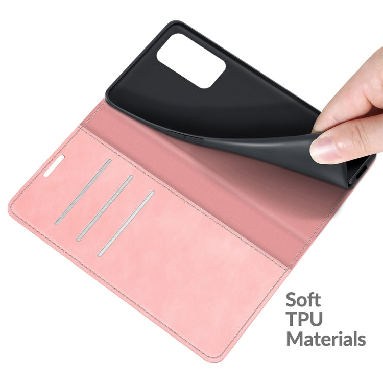 For OnePlus 9 Pro Retro-skin Business Magnetic Suction Leather Case with Holder & Card Slots & Wallet