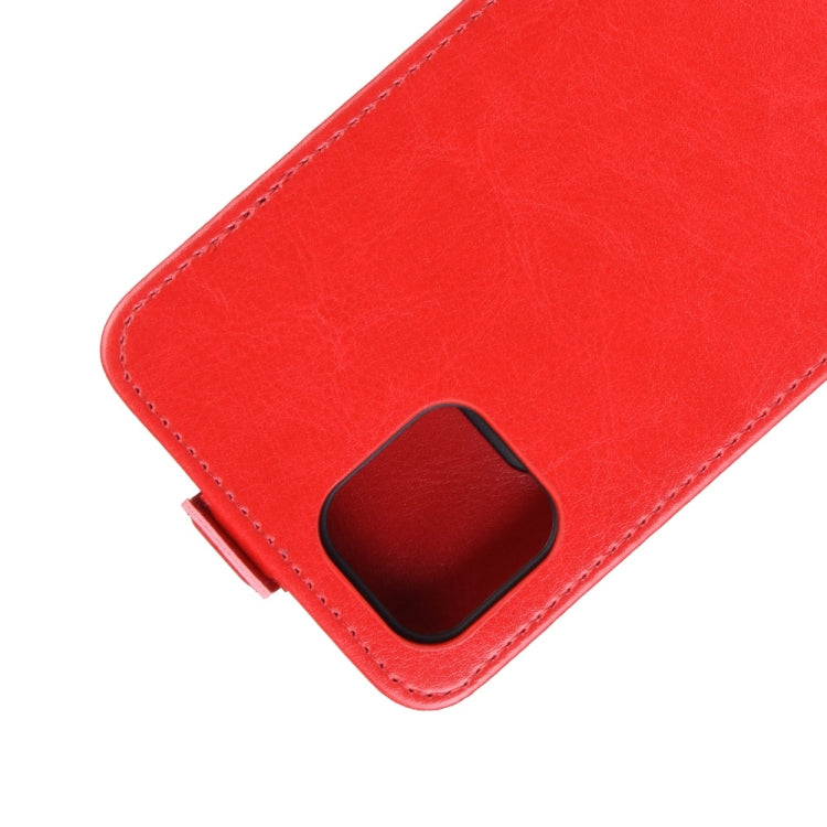 For iPhone 11 Pro Max Crazy Horse Vertical Flip Leather Protective Case