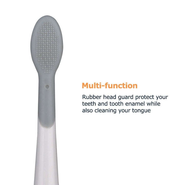 4 PCS Toothbrush Heads and Caps for Mornwell D01/D02 Electric Toothbrushes