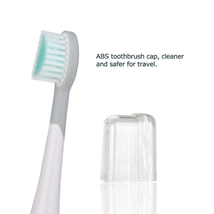 4 PCS Toothbrush Heads and Caps for Mornwell D01/D02 Electric Toothbrushes