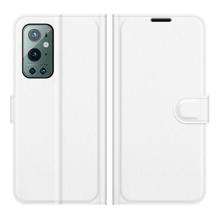 For OnePlus 9 Pro Litchi Texture Horizontal Flip Protective Case with Holder & Card Slots & Wallet