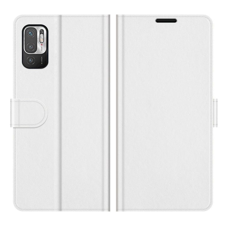 For Xiaomi Redmi Note 10 5G R64 Texture Single Horizontal Flip Protective Case with Holder & Card Slots & Wallet& Photo Frame