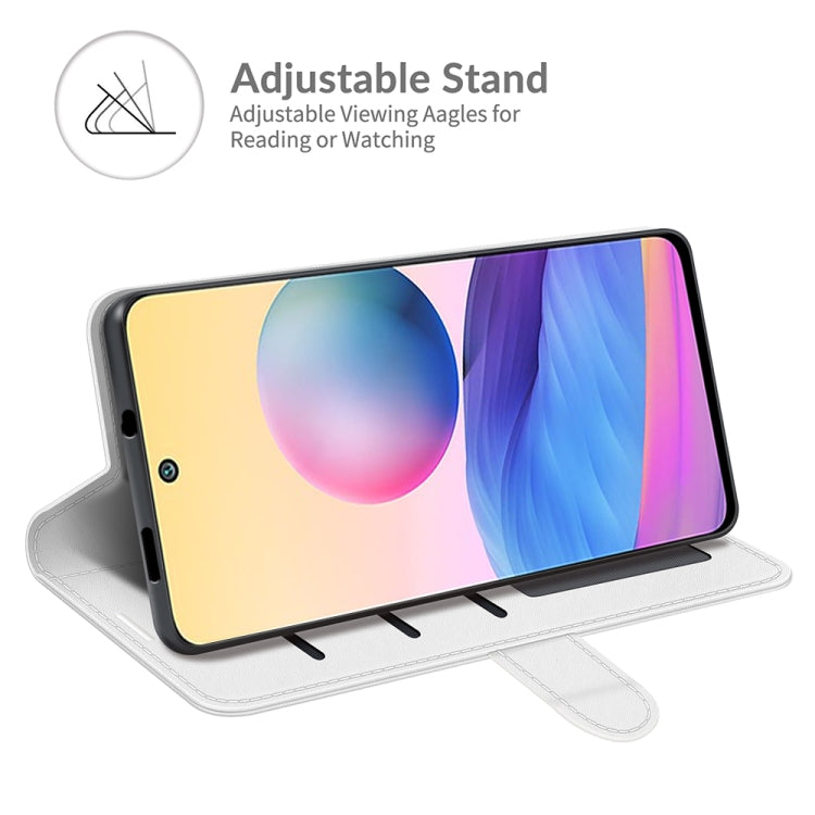 For Xiaomi Redmi Note 10 5G R64 Texture Single Horizontal Flip Protective Case with Holder & Card Slots & Wallet& Photo Frame