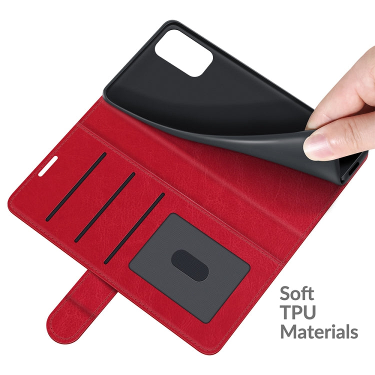 For Xiaomi Redmi Note 10 5G R64 Texture Single Horizontal Flip Protective Case with Holder & Card Slots & Wallet& Photo Frame