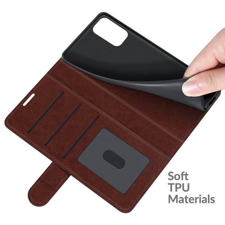 For Xiaomi Redmi Note 10 5G R64 Texture Single Horizontal Flip Protective Case with Holder & Card Slots & Wallet& Photo Frame
