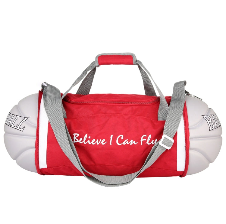 Unisex Basketball Shape Gym Sport Duffel Bag Travel Vacation Home Outdoor