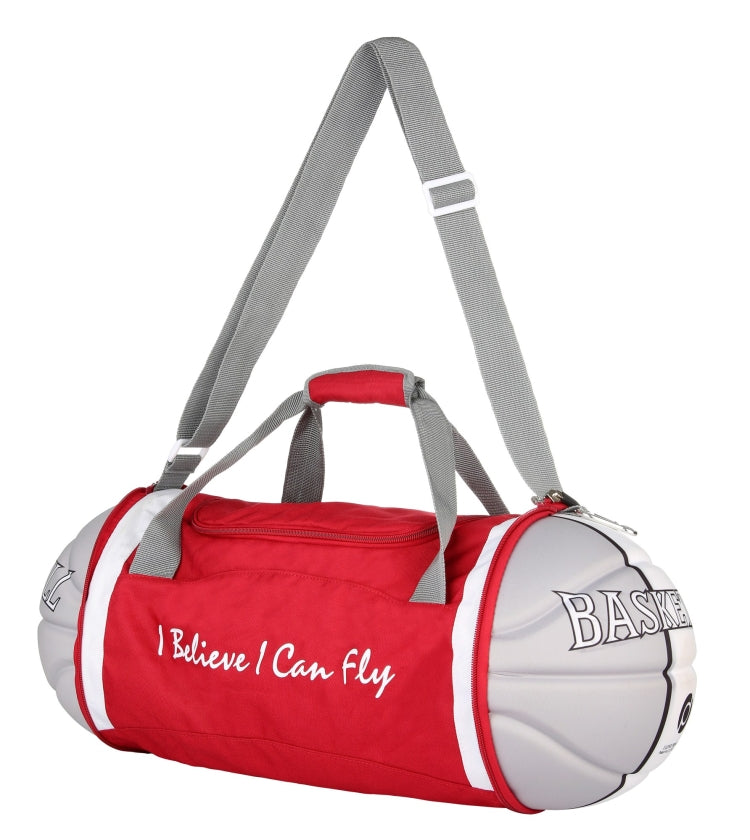 Unisex Basketball Shape Gym Sport Duffel Bag Travel Vacation Home Outdoor