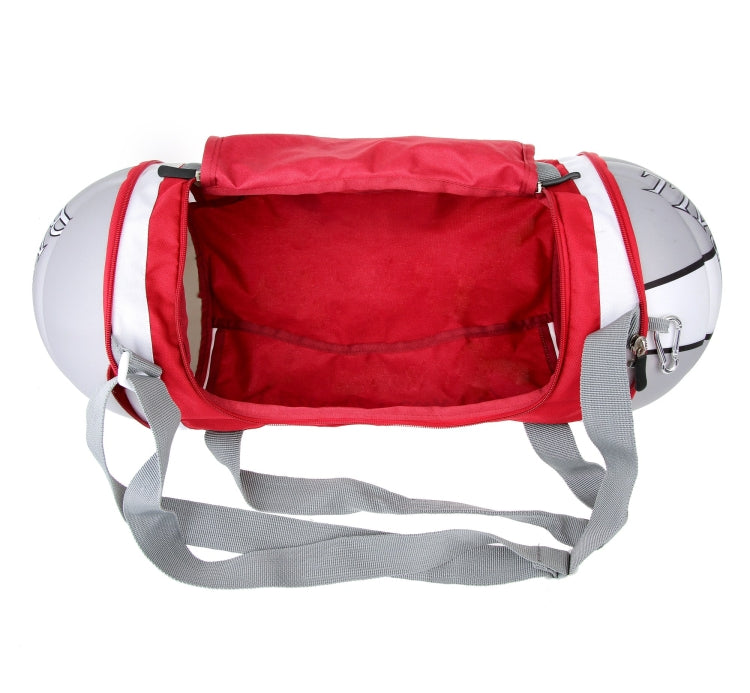 Unisex Basketball Shape Gym Sport Duffel Bag Travel Vacation Home Outdoor