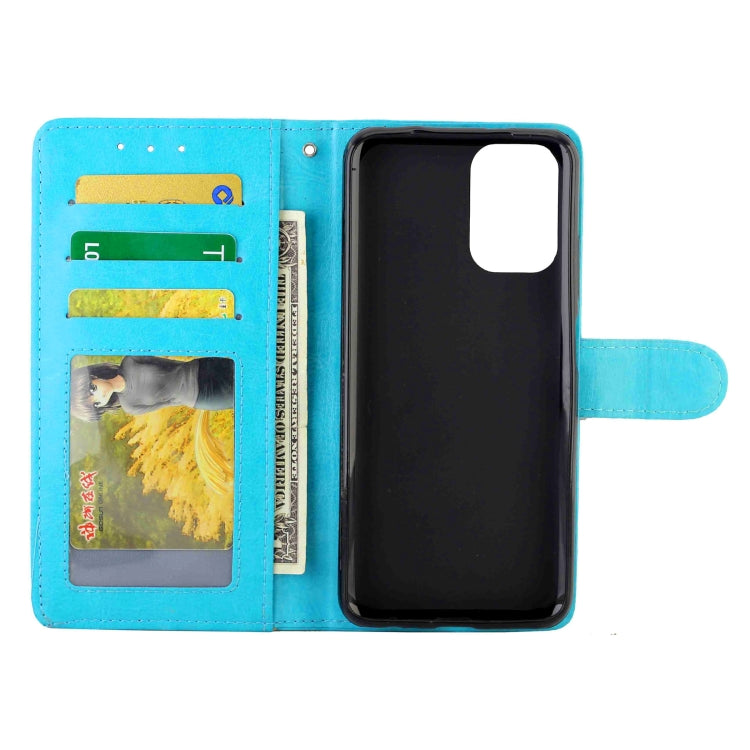 For Xiaomi Redmi Note10 4G / Note 10S Crazy Horse Texture Leather Horizontal Flip Protective Case with Holder & Card Slots & Wallet & Photo Frame