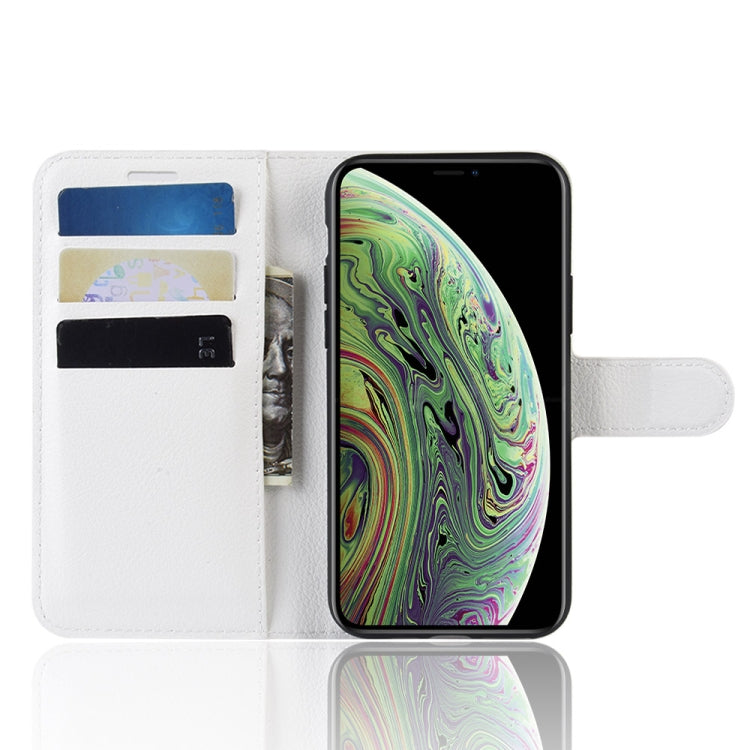 For iPhone 11 Pro Litchi Skin PU Leather Wallet Stand Mobile Casing
