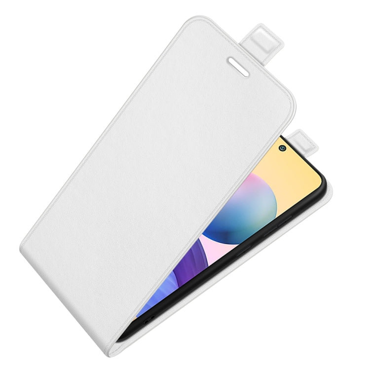 For Xiaomi Redmi Note 10 5G R64 Texture Single Vertical Flip Leather Protective Case with Card Slots & Photo Frame