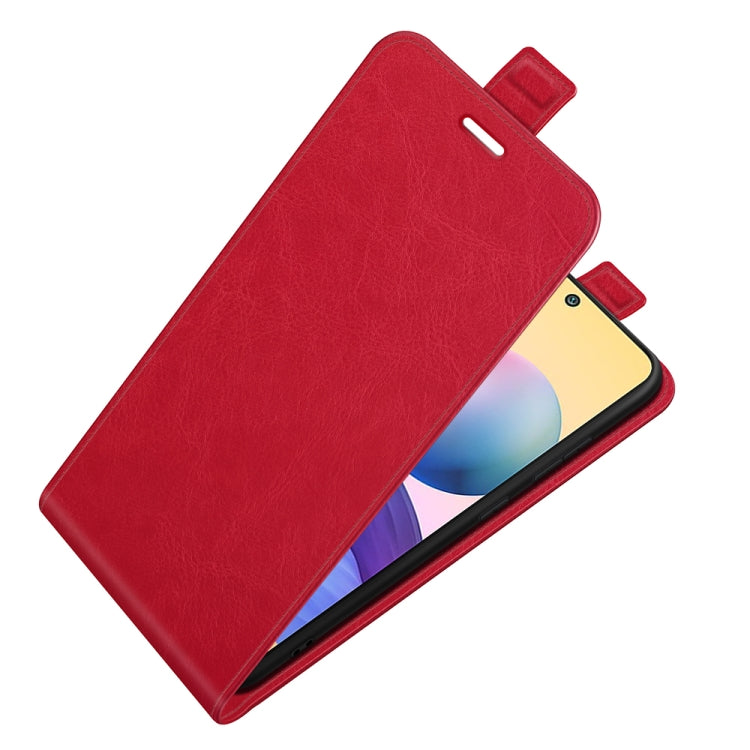 For Xiaomi Redmi Note 10 5G R64 Texture Single Vertical Flip Leather Protective Case with Card Slots & Photo Frame