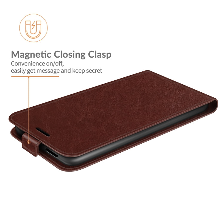 For Xiaomi Redmi Note 10 5G R64 Texture Single Vertical Flip Leather Protective Case with Card Slots & Photo Frame