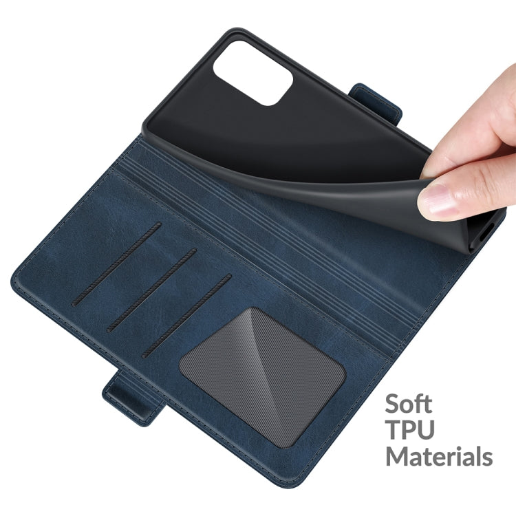 For Xiaomi Redmi Note 10 5G Dual-side Magnetic Buckle Horizontal Flip Leather Case with Holder & Card Slots & Wallet