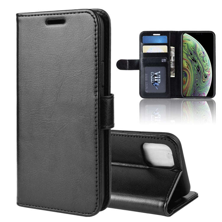 For iPhone 11 Pro R64 Texture Single Fold Horizontal Flip Leather Case , with Holder & Card Slots & Wallet